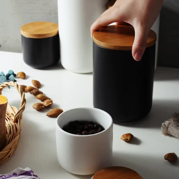 Greendale Ceramic Jar with Lid