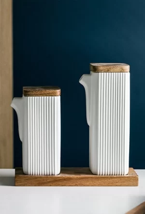 Trenton Ceramic Oil & Vinegar Bottle