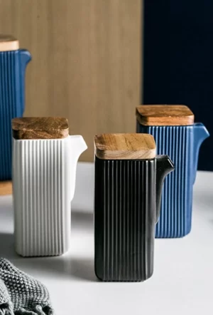 Trenton Ceramic Oil & Vinegar Bottle