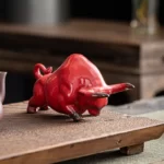 Charleston Bull Ceramic Decoration