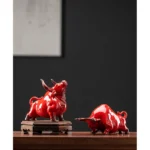 Charleston Bull Ceramic Decoration
