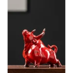 Charleston Bull Ceramic Decoration
