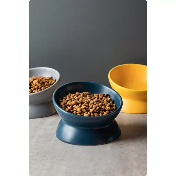 Meowford Ceramic Cat Bowl
