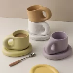 Berrybrook 10 oz Ceramic Cup & Saucer