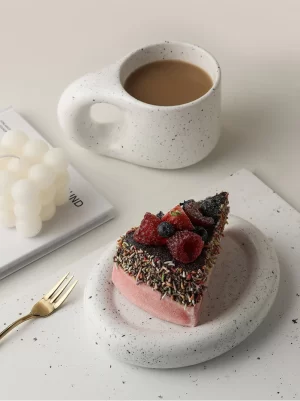 Berrybrook 10 oz Ceramic Cup & Saucer
