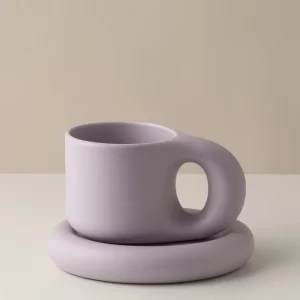 Berrybrook 10 oz Ceramic Cup & Saucer