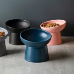 Wobbleton Ceramic Cat Bowl