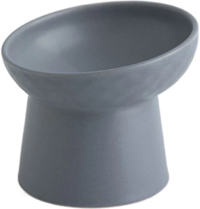 Wobbleton Ceramic Cat Bowl