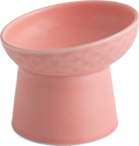 Wobbleton Ceramic Cat Bowl