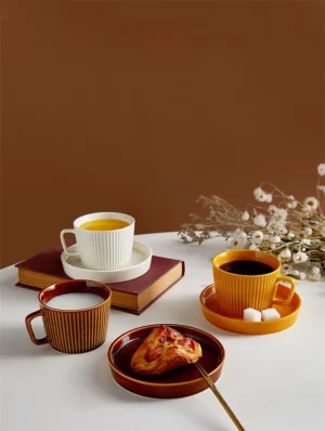 Forsyth 8 oz New Bone China Cup & Saucer