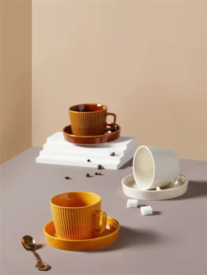 Forsyth 8 oz New Bone China Cup & Saucer