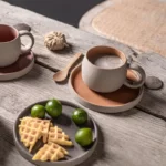 Bellevue 8 oz Ceramic Cup & Saucer