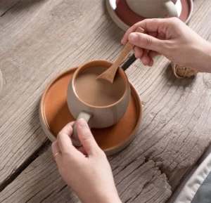 Bellevue 8 oz Ceramic Cup & Saucer