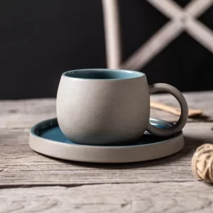 Bellevue 8 oz Ceramic Cup & Saucer