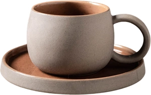 Bellevue 8 oz Ceramic Cup & Saucer
