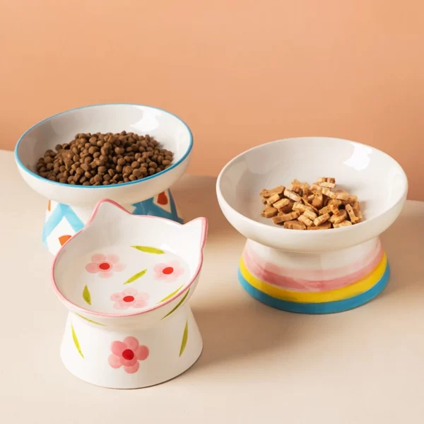 Merrydale Ceramic Cat Bowl