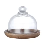 4.1″ Side Plate with Glass Dome