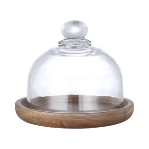 4.1″ Side Plate with Glass Dome