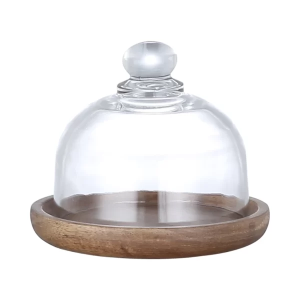 4.1″ Side Plate with Glass Dome