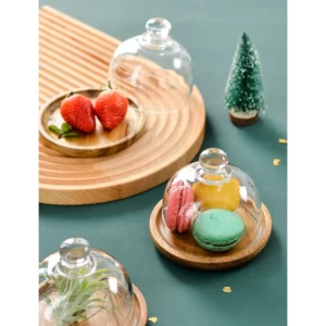 4.1″ Side Plate with Glass Dome
