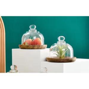 4.1″ Side Plate with Glass Dome