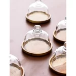 4.1″ Side Plate with Glass Dome