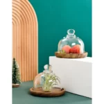 4.1″ Side Plate with Glass Dome