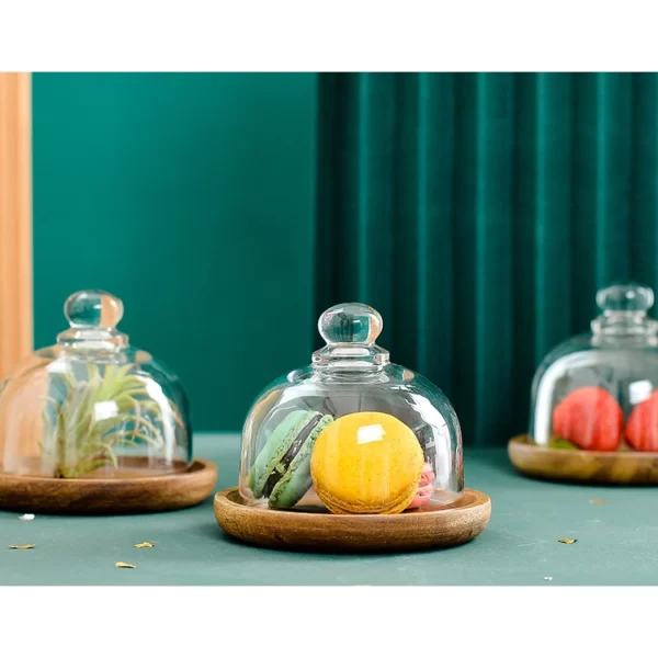 4.1″ Side Plate with Glass Dome