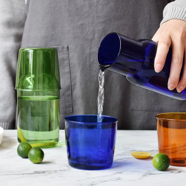 Davenport 19 oz Glass Carafe & Tumbler