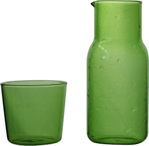 Davenport 19 oz Glass Carafe & Tumbler