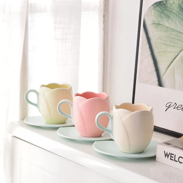 Fleurie Ceramic Cup & Saucer
