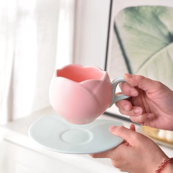Fleurie Ceramic Cup & Saucer