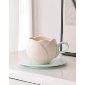 Fleurie Ceramic Cup & Saucer