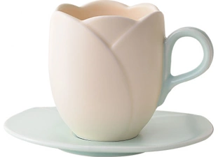 Fleurie Ceramic Cup & Saucer