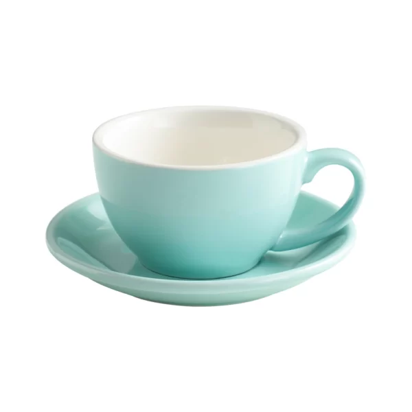 Bonheur 10 oz Ceramic Cup & Saucer