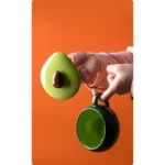 Mossington 10 oz Avocado Ceramic Bowl & Spoon