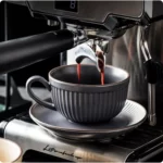 Beaumont 9 oz Ceramic Cup & Saucer with Spoon