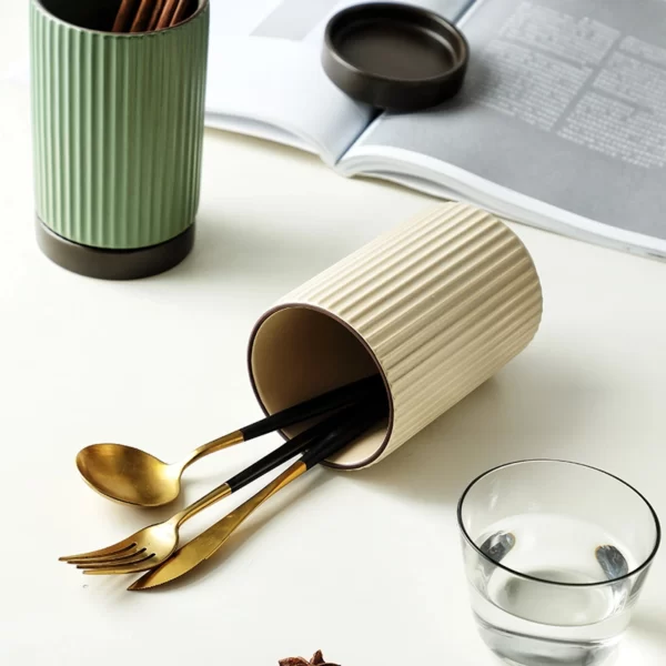 Cinderwell Ceramic Utensil Holder