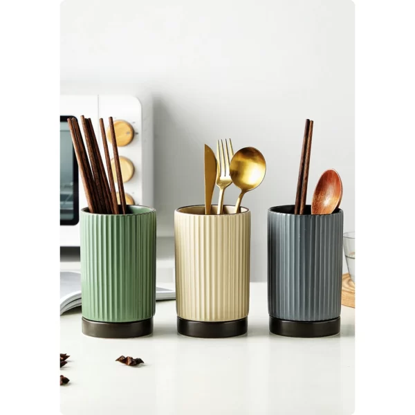 Cinderwell Ceramic Utensil Holder
