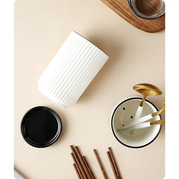 Cinderwell Ceramic Utensil Holder