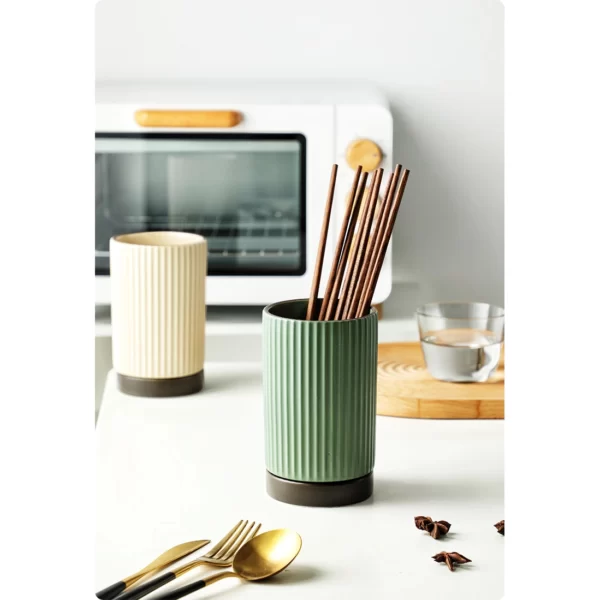Cinderwell Ceramic Utensil Holder
