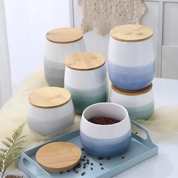 Cheshire Ceramic Jar with Lid