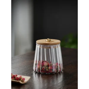 Bloomfield Glass Jar with Lid