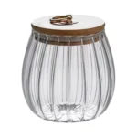 Bloomfield Glass Jar with Lid