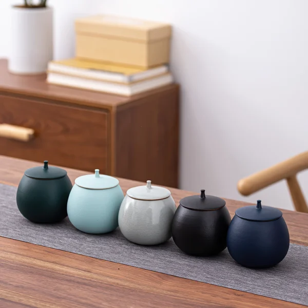 Takara Ceramic Tea Canister
