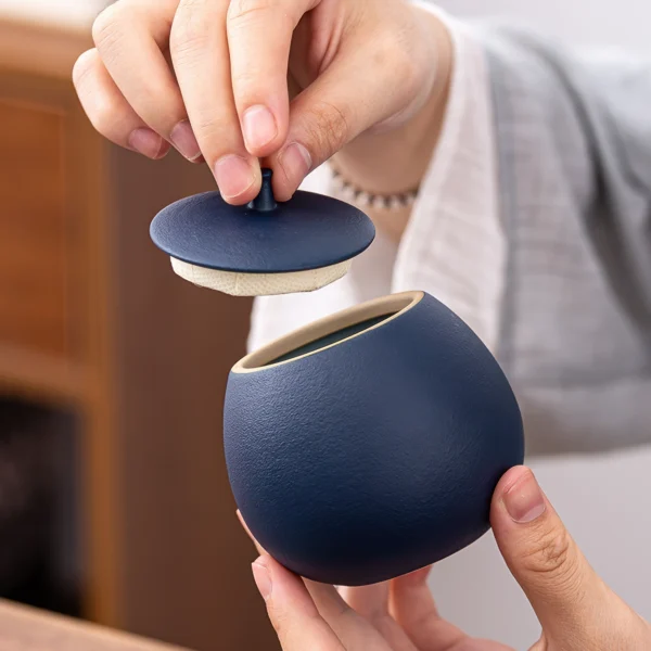 Takara Ceramic Tea Canister