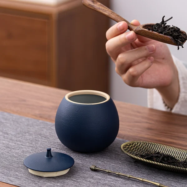 Takara Ceramic Tea Canister