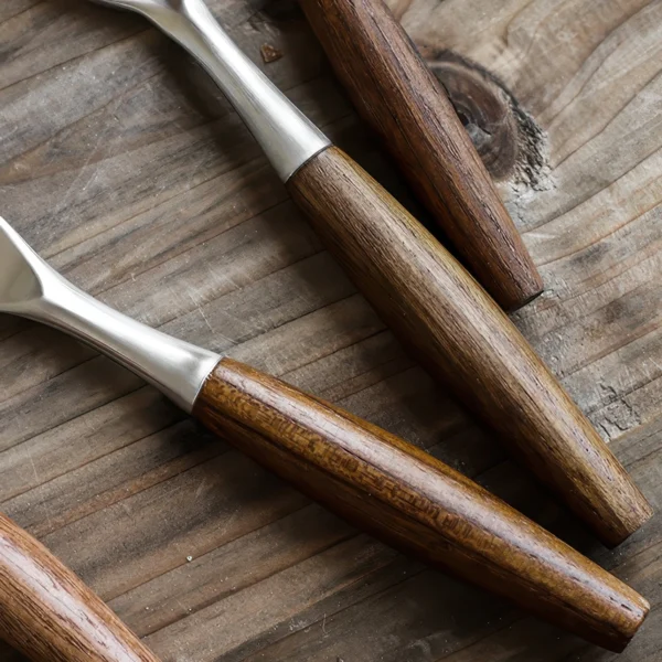Bergen Tapered Wood Cutlery Set