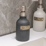 Bristol Rustic Plaque Ceramic Liquid Soap Dispenser