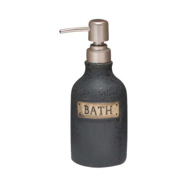 Bristol Rustic Plaque Ceramic Liquid Soap Dispenser